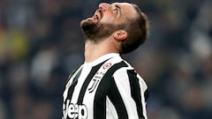 Higuain out of Coppa Italia semi-final