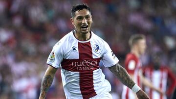 Chimy Avila celebra su gol.