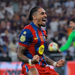 Aprobados y suspensos del Barcelona en la final de la Supercopa: Raphinha ‘maravillao’