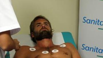 <b>YA ESTÁ EN VILA-REAL. </b>Olof Mellberg pasó la revisión médica y posteriormente firmó su contrato por un año con el Villarreal.