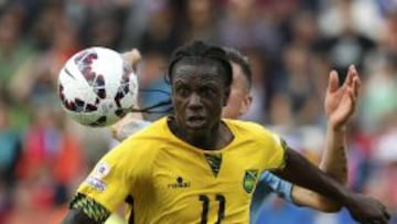 Darren Mattocks, delantero de Jamaica.