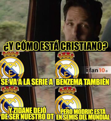 Los memes de la salida de Cristiano Ronaldo del Real Madrid