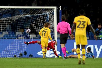 1-1. Antoine Griezmann marcó el gol del empate.