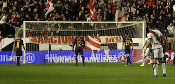 1-1. José Pozo celebró el gol del empate.