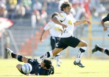 Boris González no pudo jugar como en Cobreloa, pero en el Monumental siguió sumando copas a su tribuna. Fue campeón en 2007. 