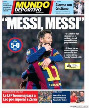 Portadas de la prensa deportiva