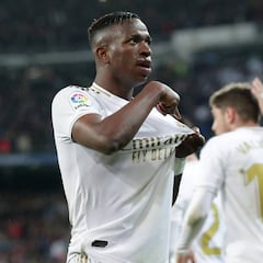 1x1 del Madrid: Courtois y Vinicius devuelven la sonrisa