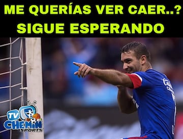 El invicto de Cruz Azul en los memes que circulan en la red