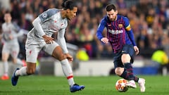 Van Dijk: "Messi, the toughest opponent I've faced, Agüero the hardest to mark"