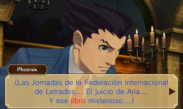 Captura de pantalla - El Profesor Layton vs. Phoenix Wright: Ace Attorney (3DS)