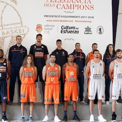 Valencia Basket: camiseta naranja y gris para la Euroliga