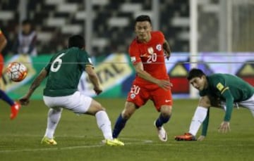 Chile vs. Bolivia en imágenes