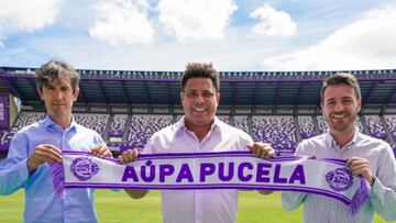 Ronaldo compartió la jornada con Pacheta y Fran Sánchez