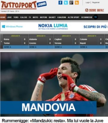 Portadas de la prensa extranjera