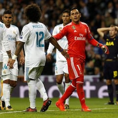 Keylor Navas: "Lloris ha hecho grandes paradas..."