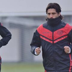 Comesaña vuelve a entrenar