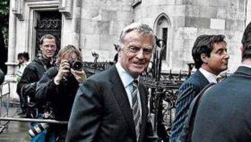 <b>REVANCHA. </b>Tras ganar el juicio, Mosley ha pasado al ataque.