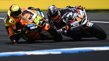 La pasada final en Australia de Aldeguer a Canet.