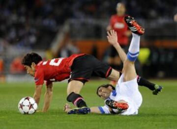 Markel Bergara y Kagawa.