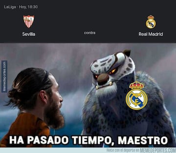 Ramos se convierte en el protagonista de los memes de la jornada