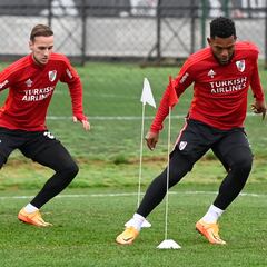 Solari y Borja concentran por primera vez en River