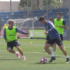 El Real Madrid vuelve al trabajo tras la victoria en Balaídos