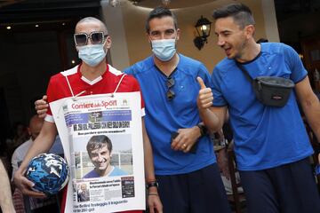 Esta noche arranca la Eurocopa con el partido inaugural entre Turquía e Italia en Roma. En las calles ya se nota el ambiente.