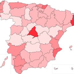 12 provincias españolas no han tenido equipo en Primera