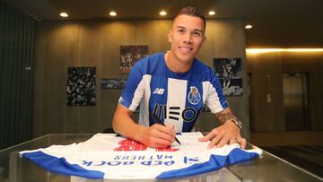 Mateus Uribe llega al Porto y firma contrato hasta 2023