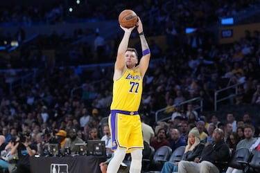 Doncic, números con Lakers que ni Kobe, Magic, Kareem o Lebron
