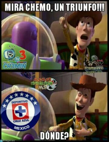 Cruz Azul ni al Atlas le pudo ganar y los memes no fallan