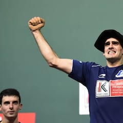 Ezkurdia logra al fin la txapela individual: rey del Cuatro y Medio