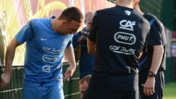 Boghossian asegura que Ribéry podrá jugar el sábado contra España.