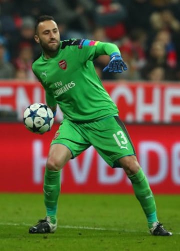 David Ospina sumó su séptimo partido como titular en la Champions League 2016/2017