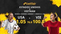 Estados Unidos vs. Vietnam: horario, TV, estadísticas, clasificación y pronósticos Mundial Femenino 2023
