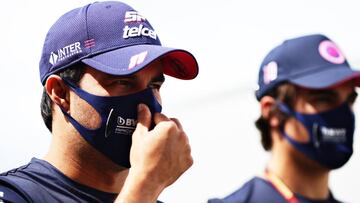 Sergio Pérez (Racing Point). Hungría, F1 2020.