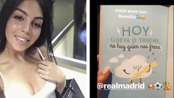 Georgina env&iacute;a un mensaje a Cristiano y a todo el madridismo. Foto: Instagram