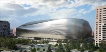 Proyecto del nuevo estadio Santiago Bernabéu. 