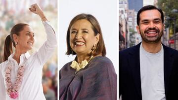 Elecciones Presidenciales México 2024: así van las encuestas entre Sheinbaum, Gálvez y Máynez