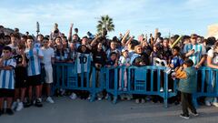 La afición de Argentina reventará el Martínez Valero