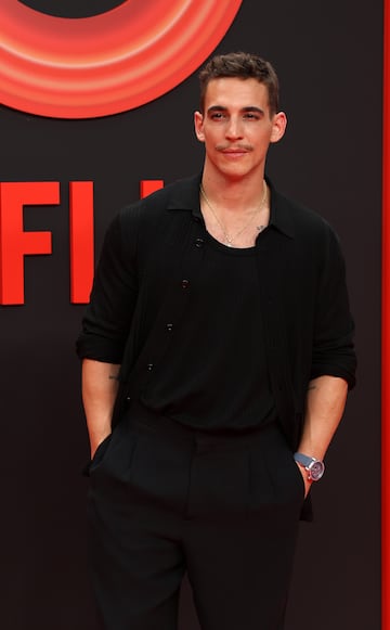 Miguel Herrán durante la fiesta que organiza Netflix para celebrar el 10º aniversario de su llegada a España.
