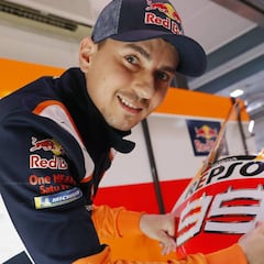 Lorenzo: "La muñeca y el dolor de las costillas han mejorado"