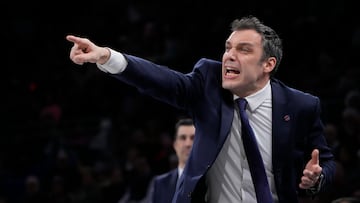 El entrenador del Baskonia, Paolo Galbiati.