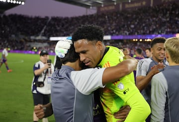 Pedro Gallese made two crucial saves in the penalty shootout victory over Charlotte. 