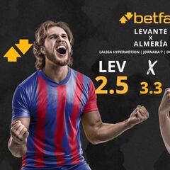 Levante UD vs. UD Almería: horario, TV, pronósticos, estadísticas y clasificación