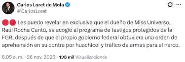 Giran orden de aprehensión contra Raúl Rocha, dueño de Miss Universo; esto es lo que se sabe