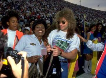 Bon Jovi siempre ha sido un fanático de la NFL.