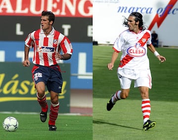 Jugadores que defendieron la camiseta del Rayo y del Atlético