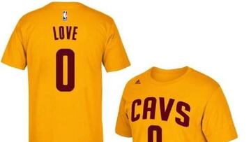 Kevin Love lucirá el dorsal '0' en los Cleveland Cavaliers