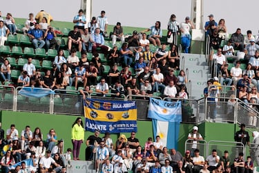 Gran ambiente en el Martínez Valero. 

